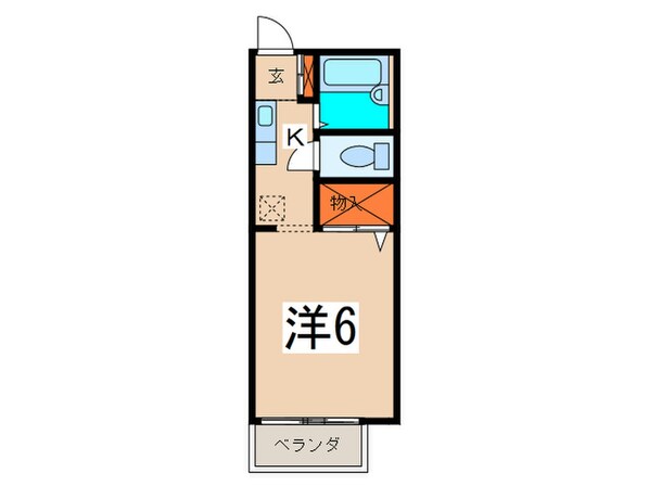 グリ－ンヒル五番館の物件間取画像